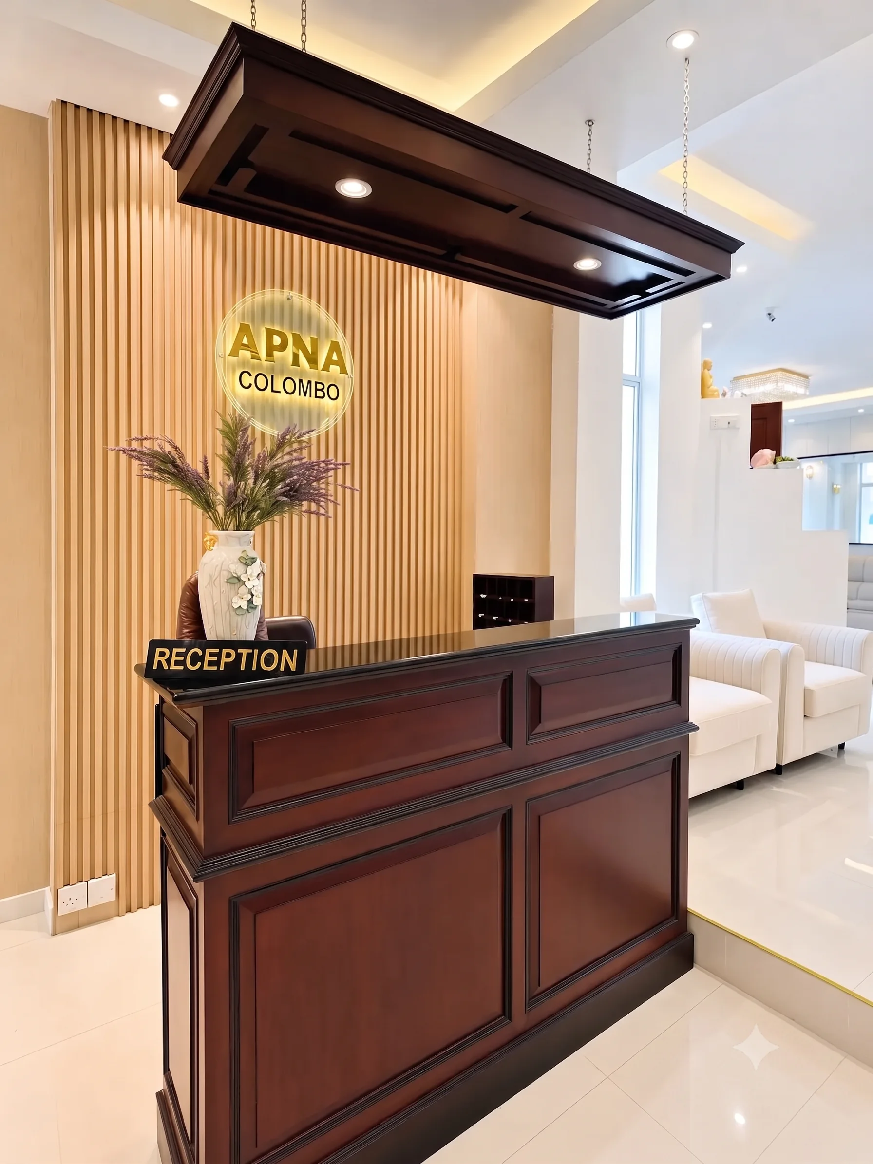 Reception at Apna Colombo
