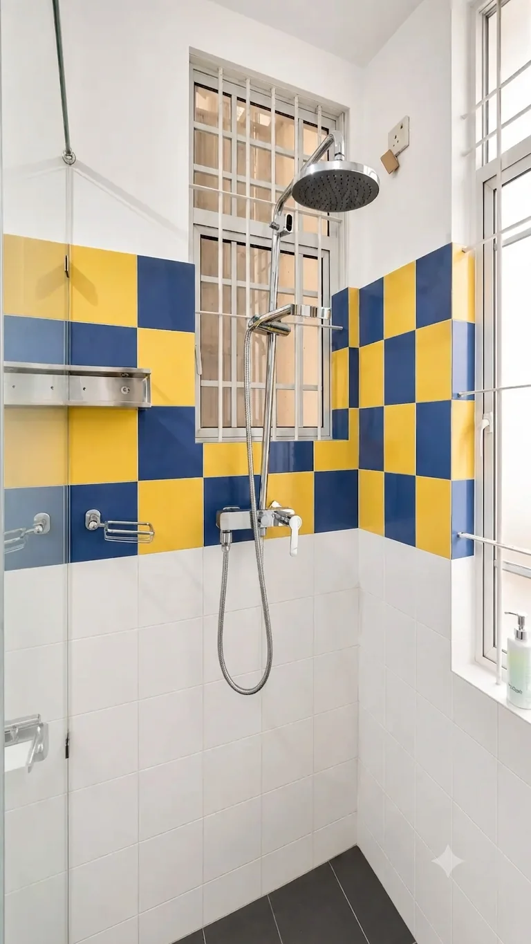 Private bathroom in the Standard Twin Room